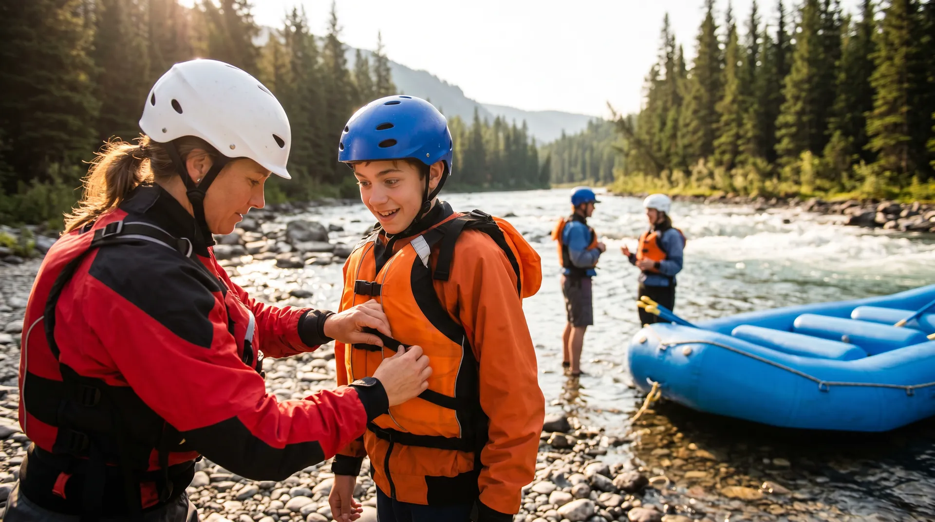 Rafting : conditions physiques, âge et santé pour se lancer